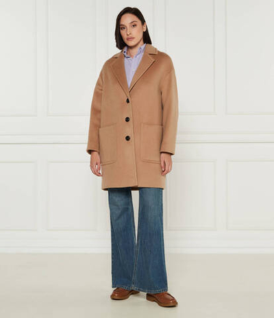 Шерстяное пальто MAX&Co. - светло-коричневый(6016033)
