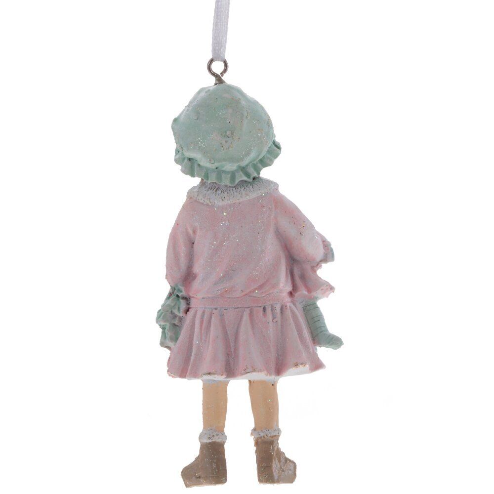 GAEM Изделие декоративное подвесное "Девочка и мальчик", L5 W3 H11 см, 4в.