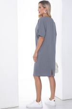 Платье Кайла люкс (серое) П10101 LT Collection