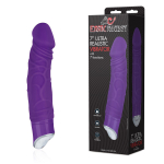Фиолетовый реалистичный вибратор с 7 режимами - 16 см. (Цвет: фиолетовый)