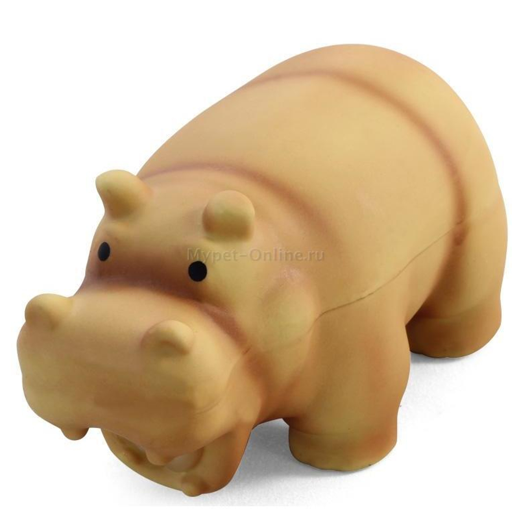 Игрушка для собак из латекса "Бегемот", 150мм, Triol