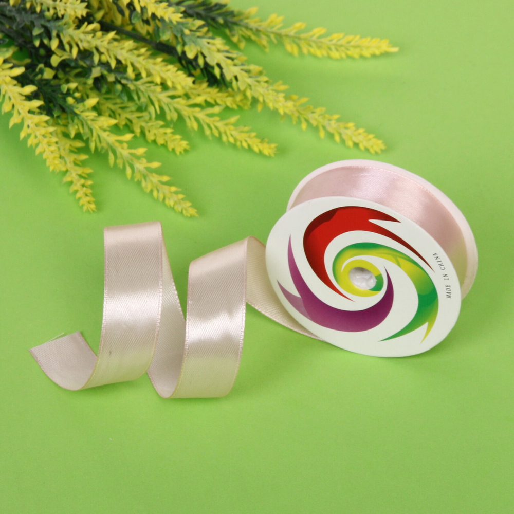 Лента для декорирования «Радуга» 2,0 см, 5 м, Розовое золото