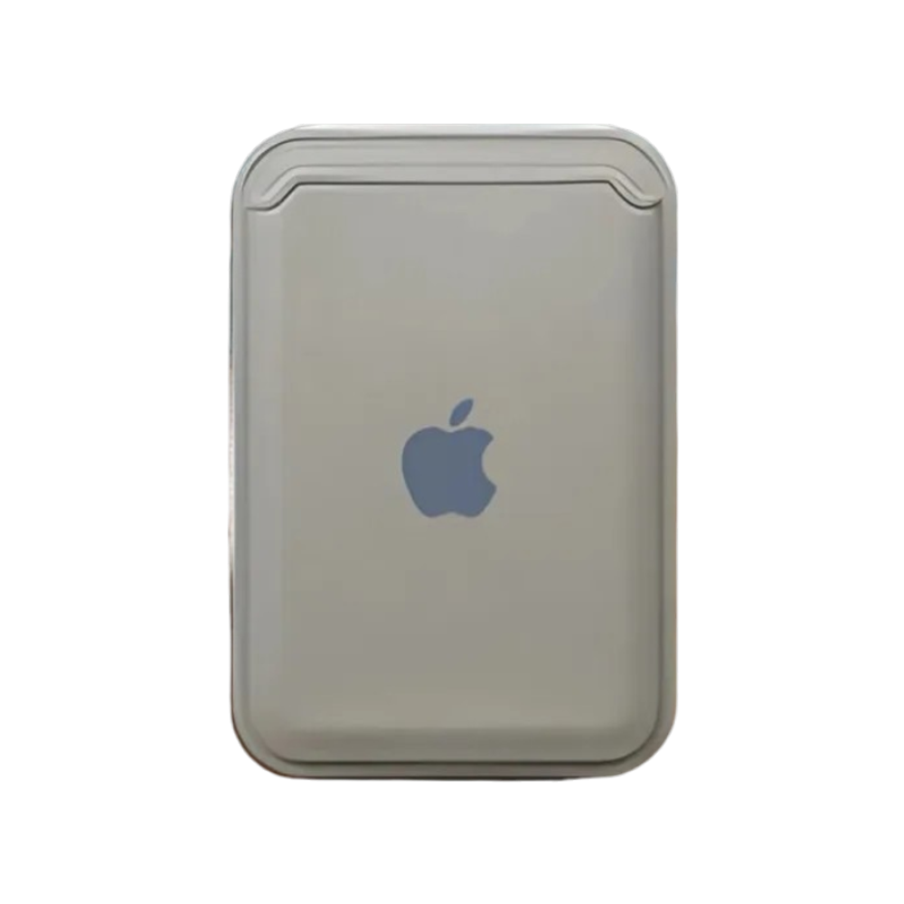 Визитница-картхолдер iPhone Silicone Wallet MagSafe с лого