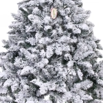Ёлка «Снежные огни» 210 см, ПВХ с белым напылением 310 ламп LED (1222 ветки)