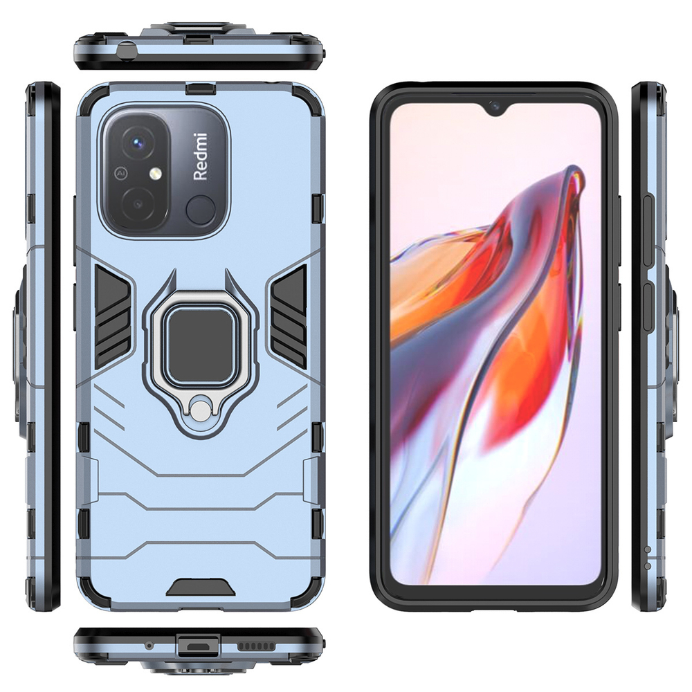 Противоударный чехол с кольцом Panther Case для Redmi 12C