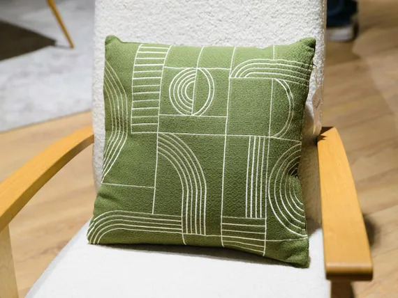 Подушка декоративная cave maze из коллекции ethnic, 45х45 см