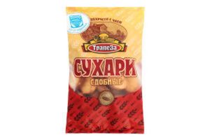 СУХАРИ FINE BAKERY СО СГУЩЕНКОЙ 350ГР