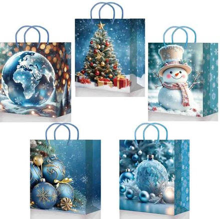 МегаМаг Пакет 322 L25, НГ, подарочный, ламинированный, 264*327*136