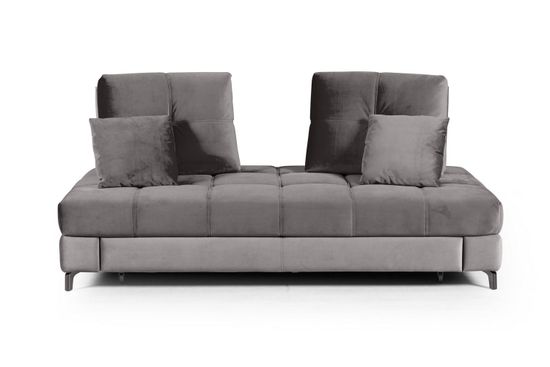 Reef диван-кровать велюр серый