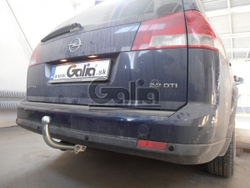 Фаркоп оцинкованный Galia O049A для Opel Vectra C универсал 2002-2008(паспорт и сертификат в комплекте)(без электрики)