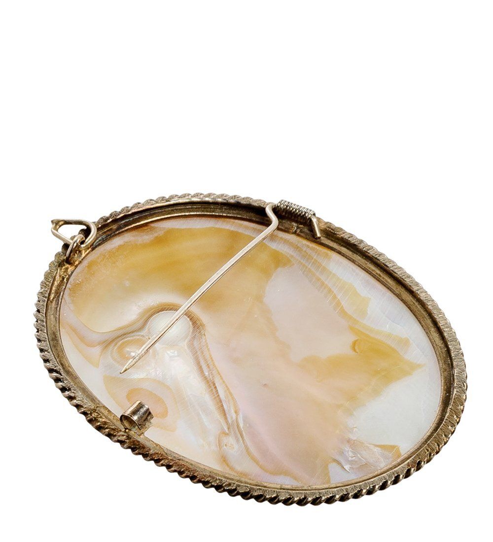 ШК-55/ 98-B Брошь с перламутром «Густав Климт»