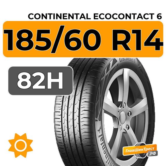 Continental EcoContact 6 185/60 R14 82H