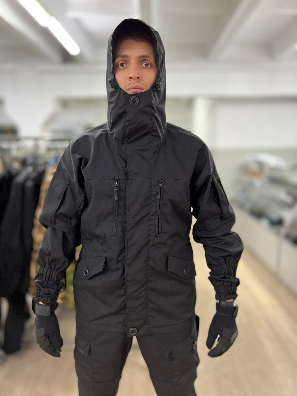 Костюм горка 6 весна лето / черный