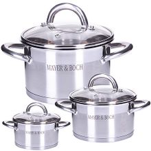 Набор кастрюль Mayer&amp;Boch 29053 6 пр.