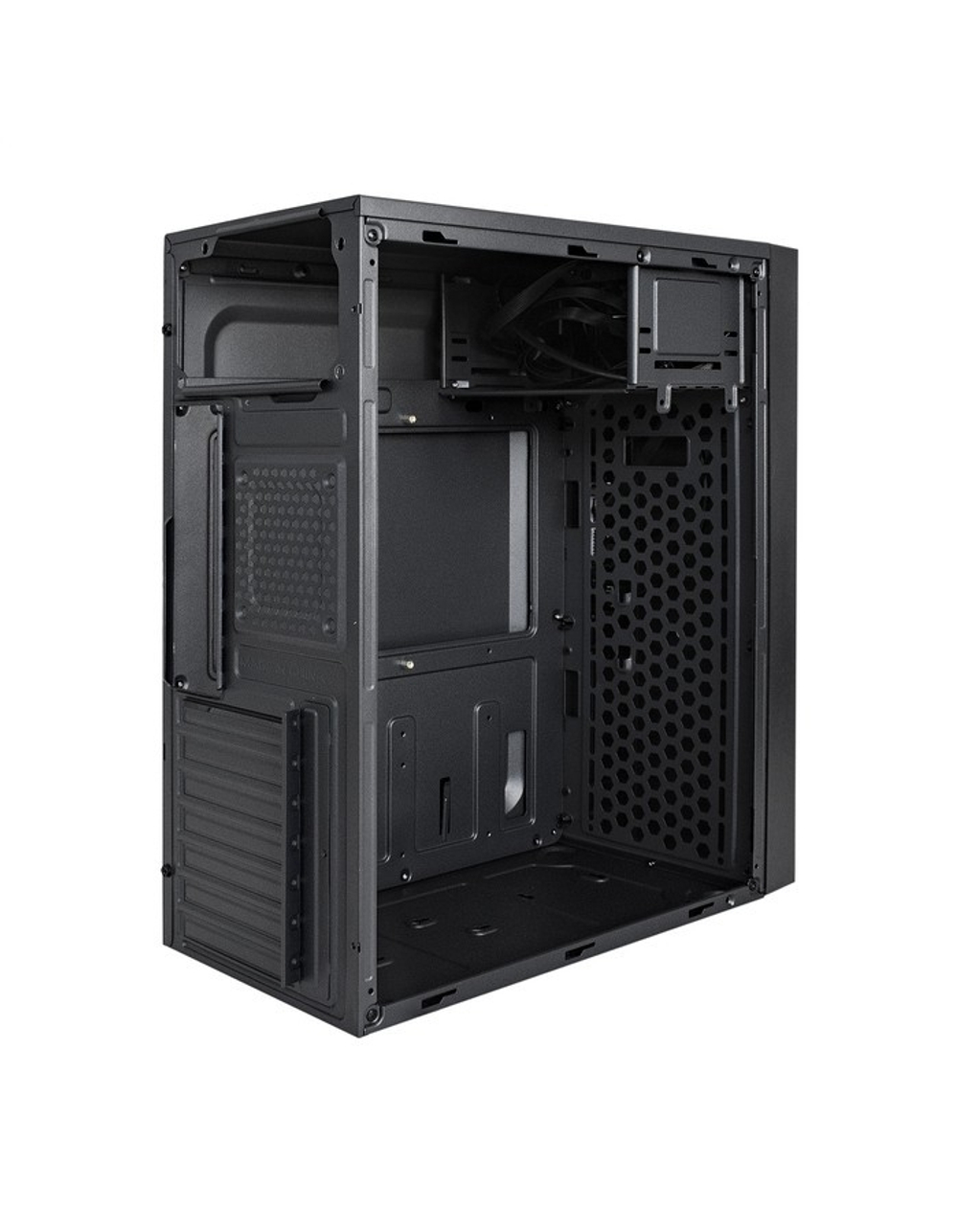 Exegate EX290184RUS Корпус Miditower ExeGate AA-440U-AA400 (ATX, AA400 8 см, 2*USB+1*USB3.0, аудио, черный)