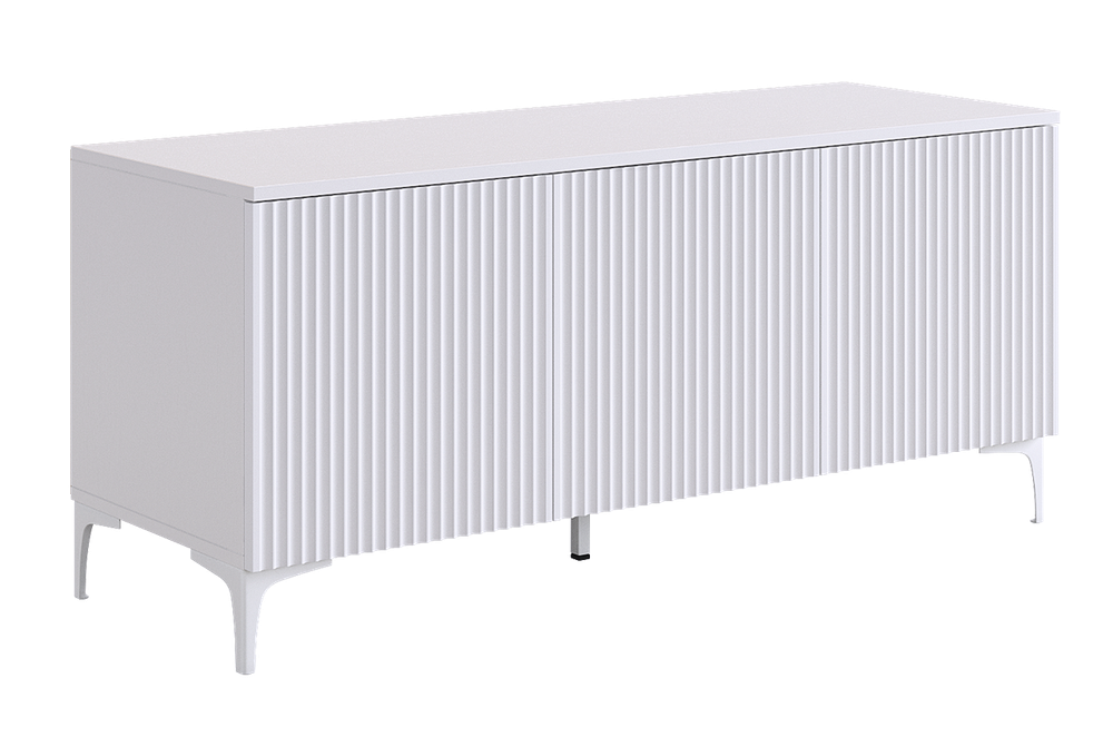 Тумба "Зефир" 115.01, (Белое дерево/Белый (эмаль)