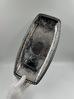 Поднос посеребренный