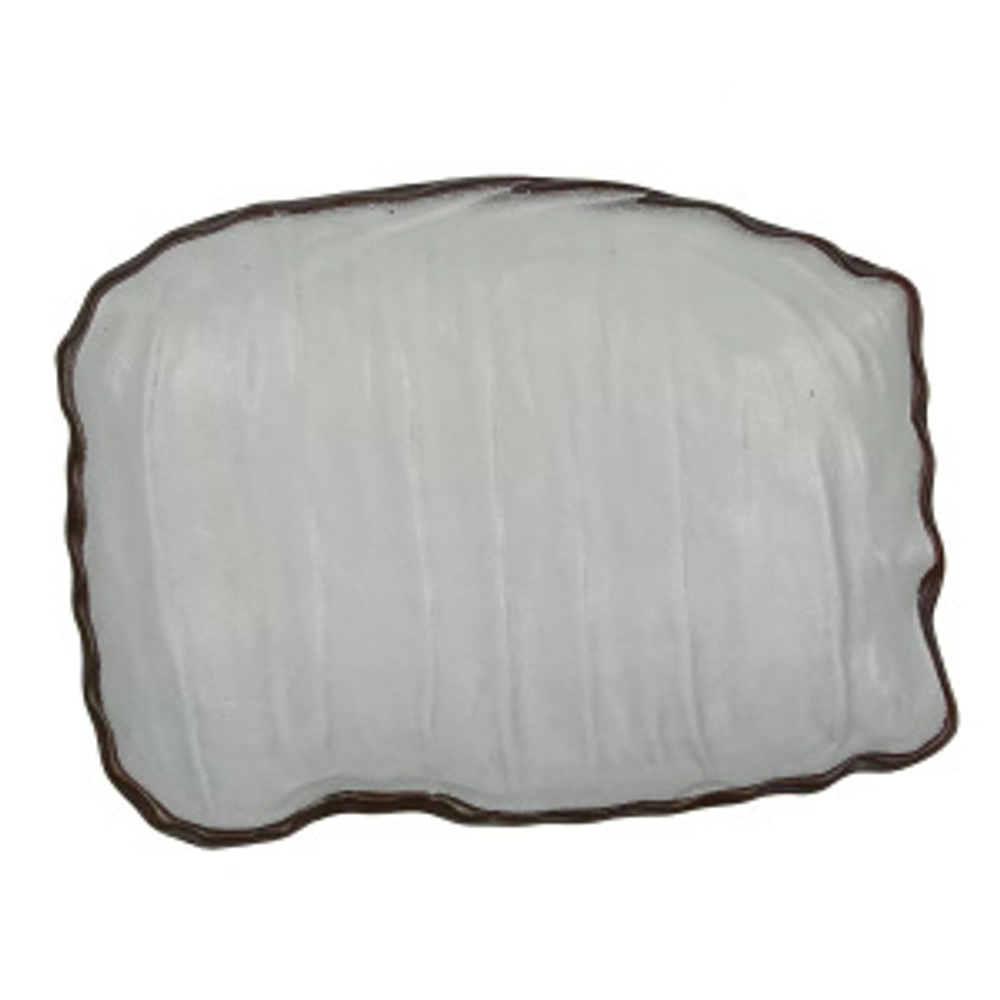 Блюдо,салатник,фарфор 450мл, d 26*20cм, h 4.3cм,серия "Taiga"