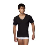 Классическая футболка из хлопка с V-образным вырезом Doreanse Cotton Basic (Размер: L) (Цвет: белый)