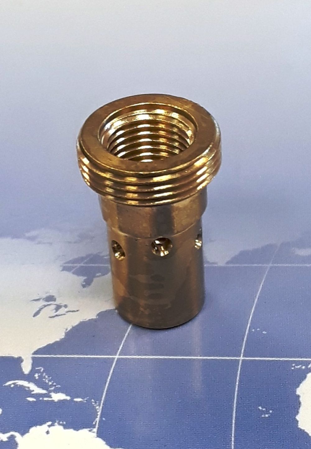 342Р008033 Держатель наконечника (вставка / свеча) М8/М10/25 мм., для сварочных горелок полуавтоматической сварки MIG/MAG; TBi 342P008033