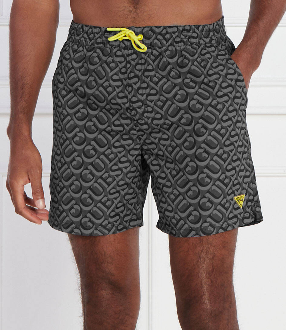 Шорты для плавания Guess Underwear - графитовый (F4GT06 WG2A2)