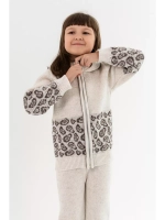 Кофта вязаная с капюшоном