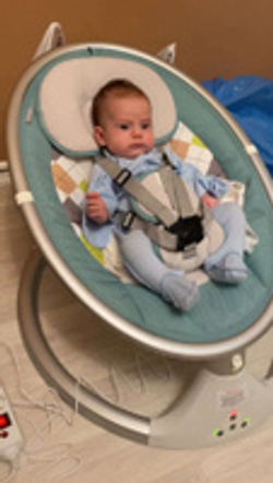 Tommy электрокачели SW 202 светло-серая — 9-0128