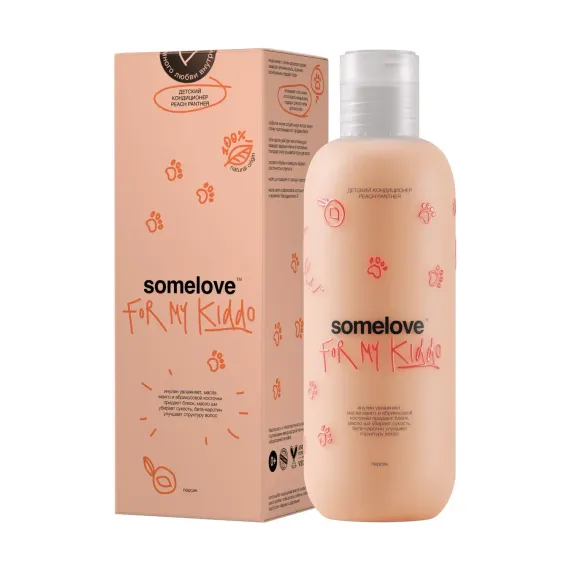 Детский кондиционер для волос Somelove с ароматом персика 250мл