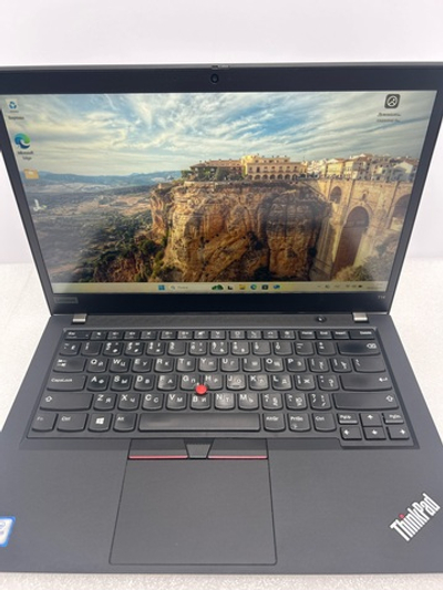 Ноутбук Lenovo T14 (20S1S1YU00) 14"/Intel core i5-10310U/RAM 16 GB/SSD 512 GB/Intel UHD Graphics/1920*1080/IPS/Windows 10/Подсветка кл-ры: нет/черный. Состояние: Уценка/небольшой след. на матрице от клавиатуры