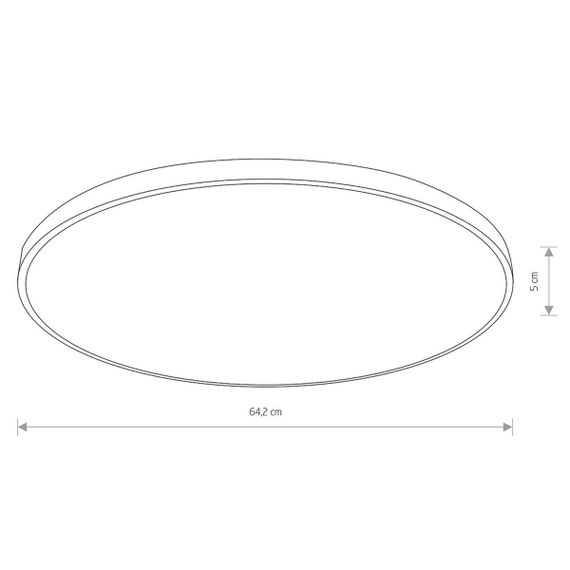 Потолочный cветильник Nowodvorski Agnes Round Led Pro Black 10975