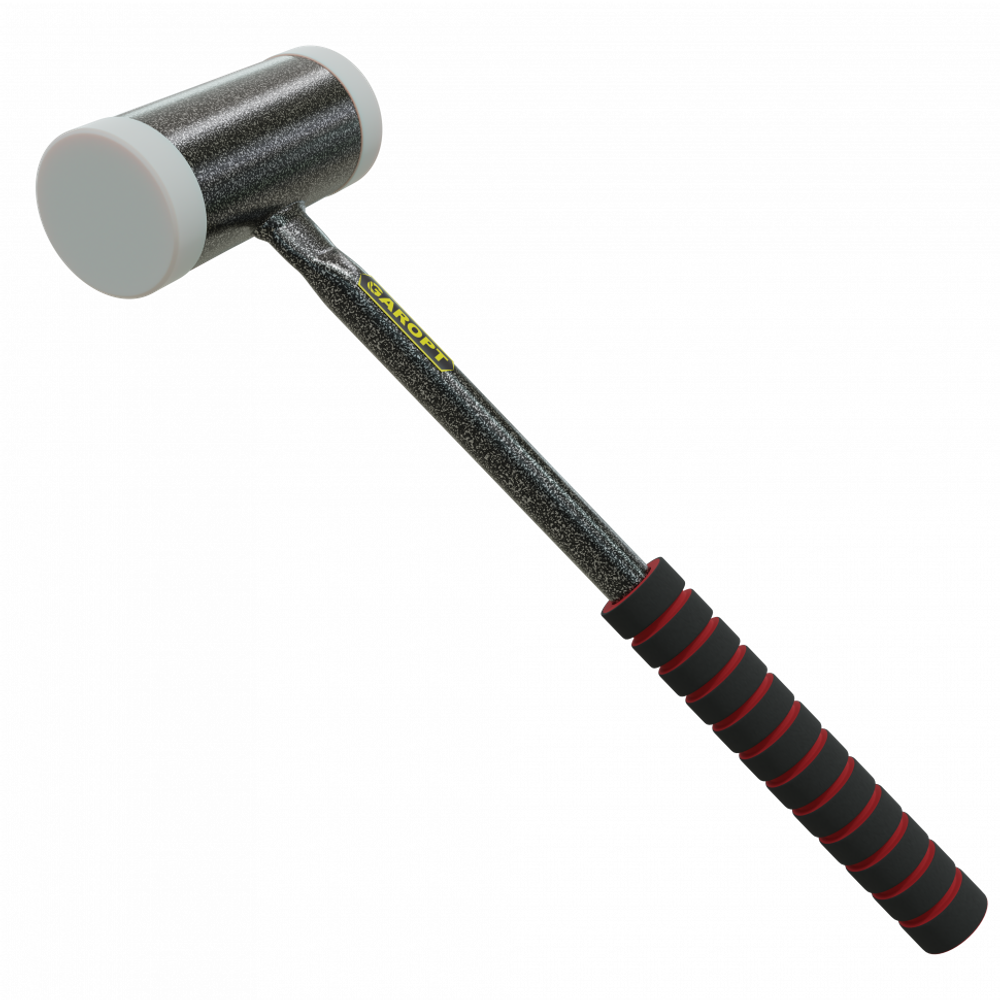 Кувалда «без отскока» 3100гр для правки дисков со сменными бойками 70 мм / безынерционный / GAROPT