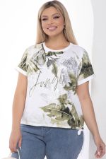 Футболка Джунгли (белая) Б8719 LT Collection