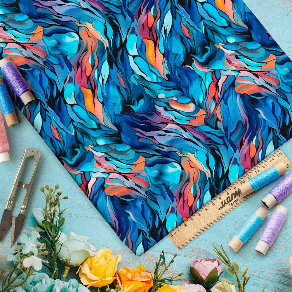 Ткань премиум мембрана танцующий ветер