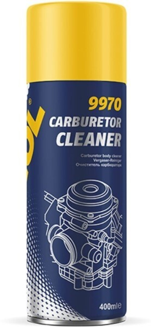 Очиститель карбюратора 400 мл  Carburetor Cleaner 9970  (аэрозоль) (Mannol)