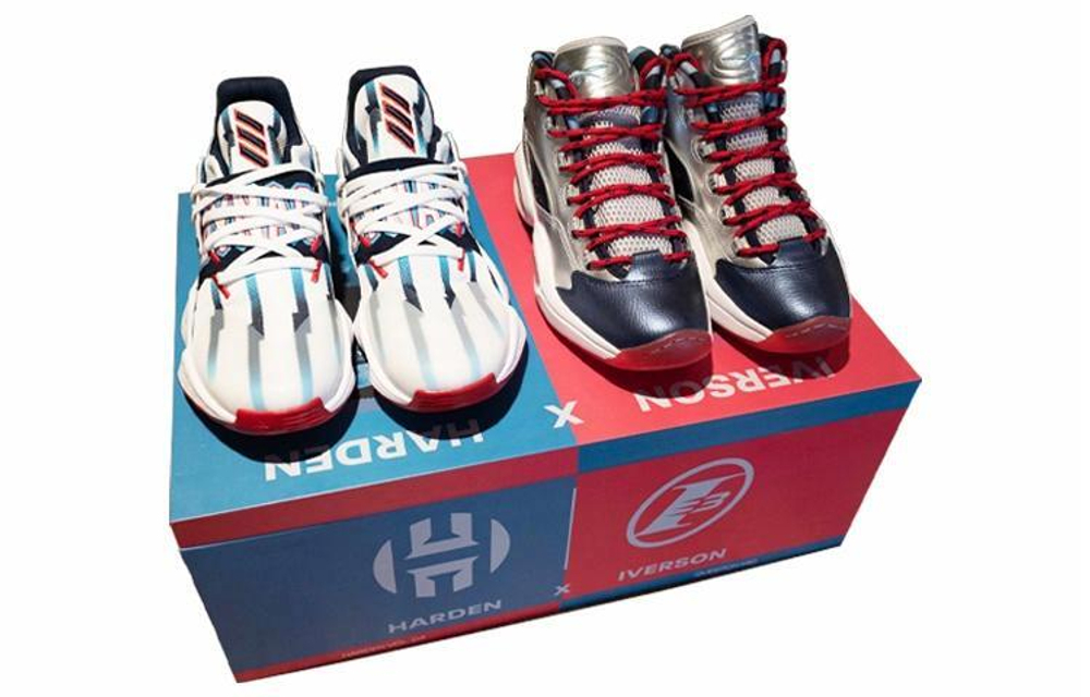 Кроссовки Adidas Harden X Reebok Iverson