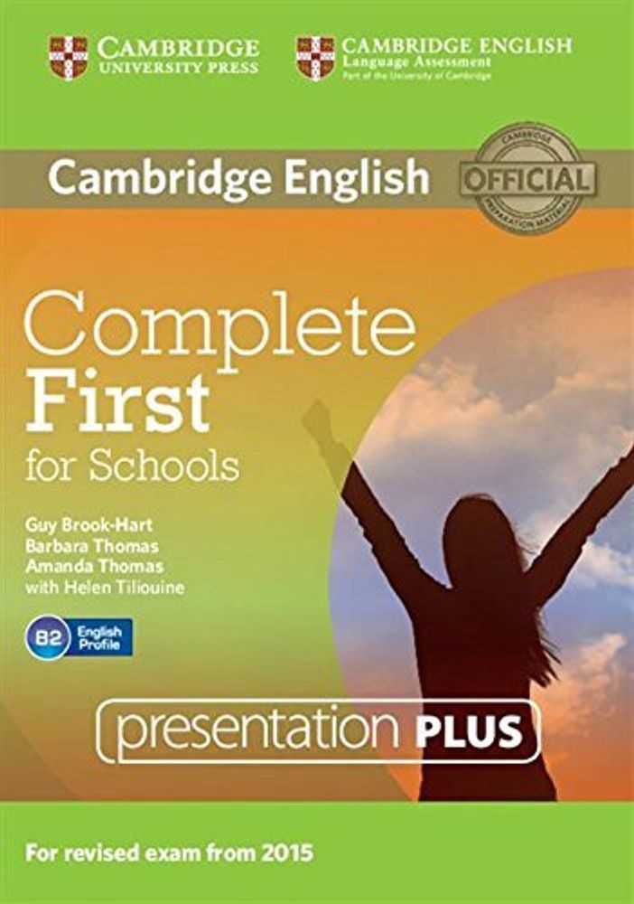 Complete First for Schools Presentation Plus DVD-R /Распродажа