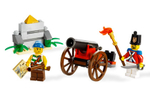 Конструктор LEGO 6239 Схватка с пушкой