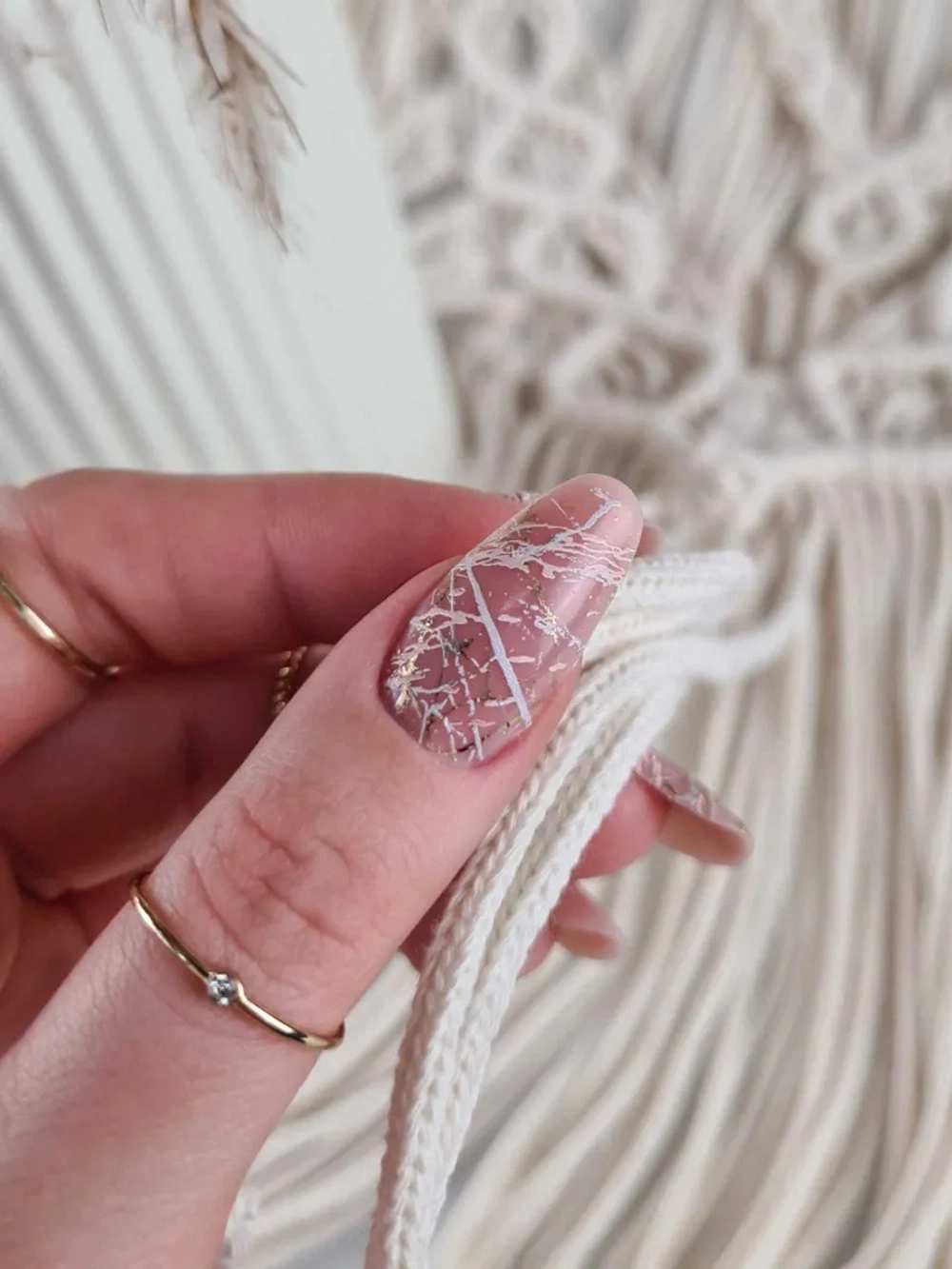 Lucky Rose Слайдеры наклейки для ногтей Foil 034