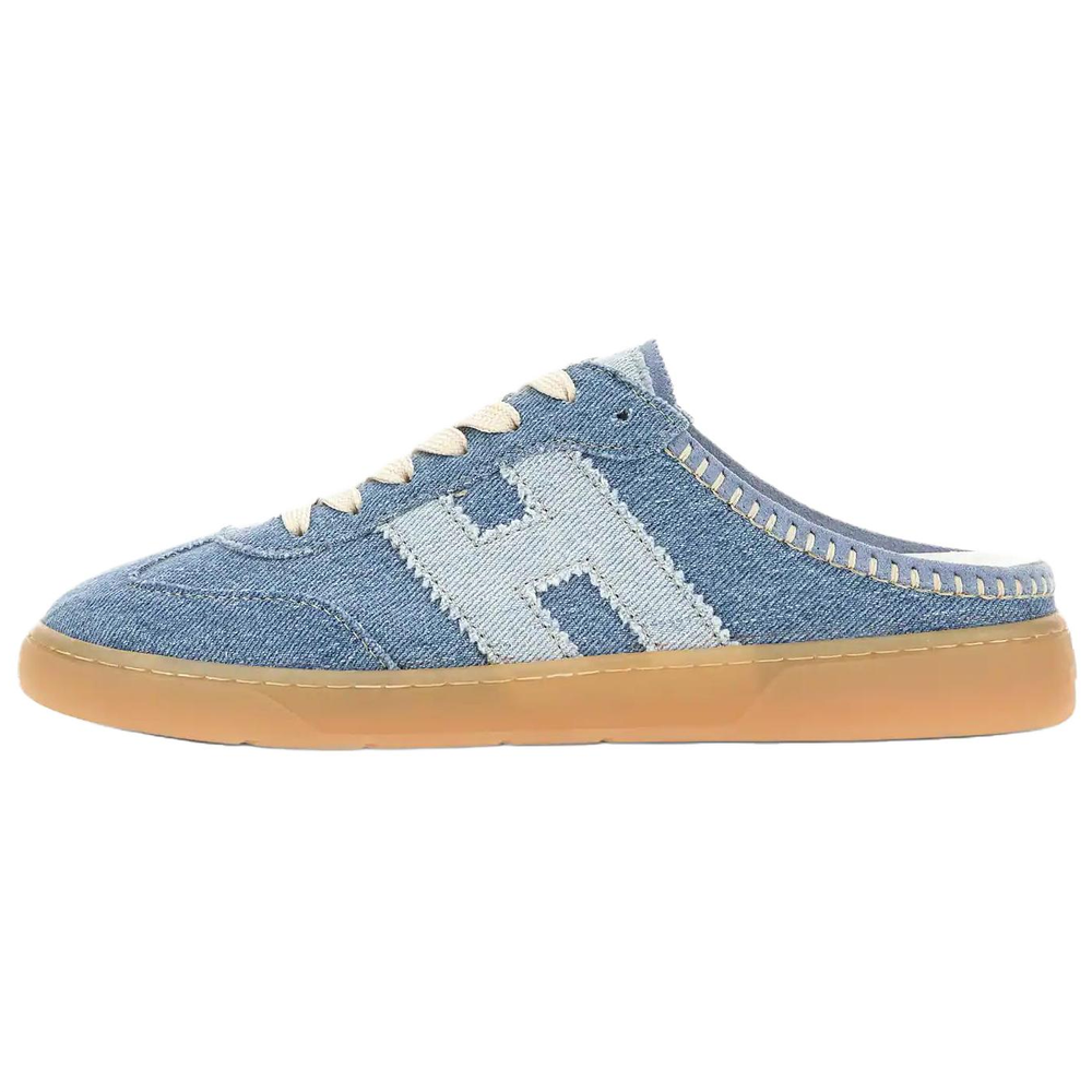 HOGAN Cool Closed Toe Slippers Women"s Light Blue