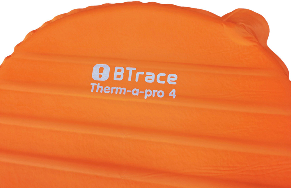 Самонадувающийся ковёр BTrace Therm-a-Pro 4, 183х55х4 см, Оранжевый