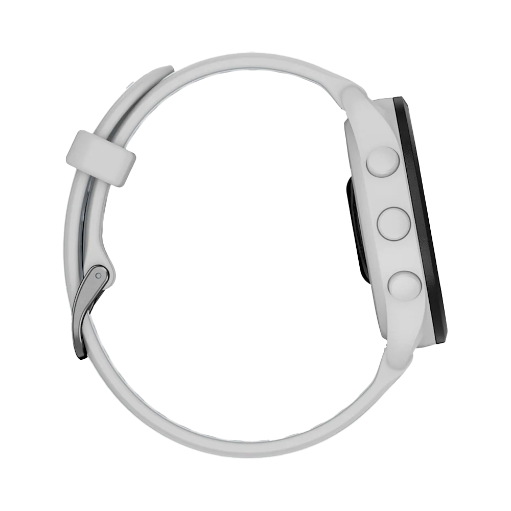 Умные часы Garmin Forerunner 165 Music, 43mm, Music Mist Gray/Whitestone (010-02863-31)