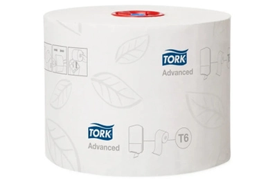 Tork Туалетная бумага Advanced Mid-size (T6) 2 слоя, 27 рулонов, 100 м, белая