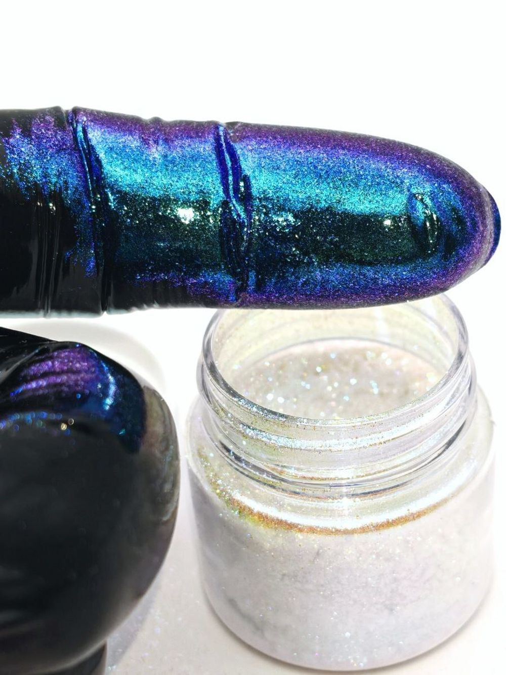 Хамелеон премиум ХАК08 (Синий) - фиолетовый - зелёный - универсальный