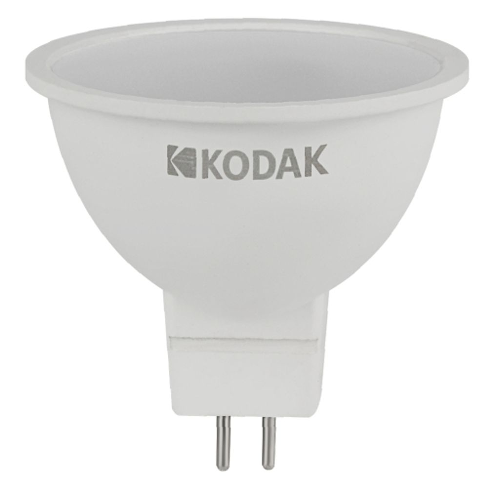 Лампочка светодиодная Kodak LED KODAK MR16-7W-865-GU5.3 GU5.3 7Вт софит холодный дневной свет | Лампы cветодиодные Точечные (Софиты) (MR, PAR)