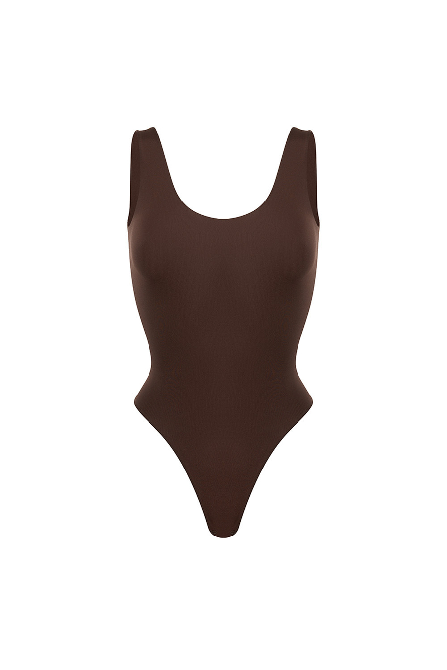 Боди на широких бретелях SKIN Шоколад