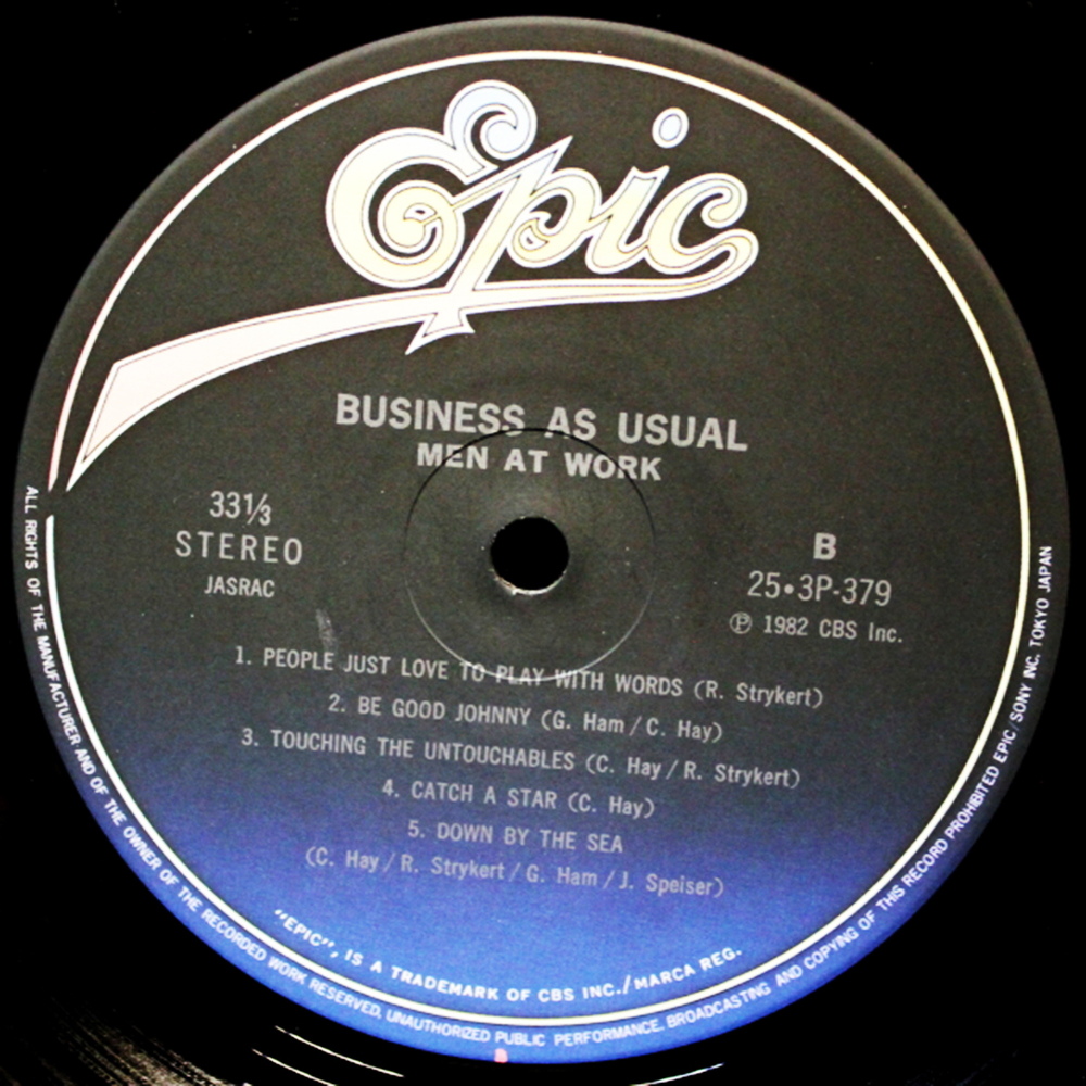Men At Work / Business As Usual (LP)