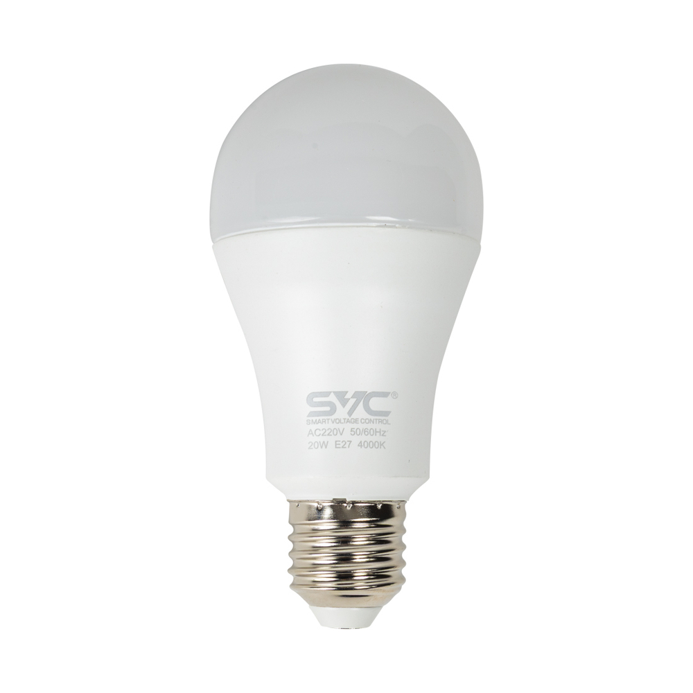 Лампа светодиодная SVC LED A60-20W-E27-4000K Нейтральный