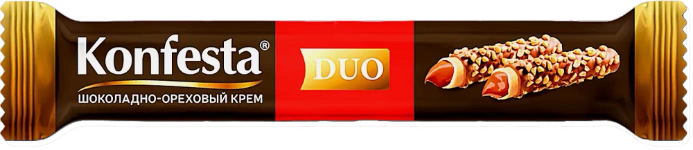 Конфета глазированная с шоколадно-ореховой начинкой Konfesta 38г