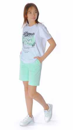 Шорты трикотажные для девочки 10-14 лет Fleur de Vie