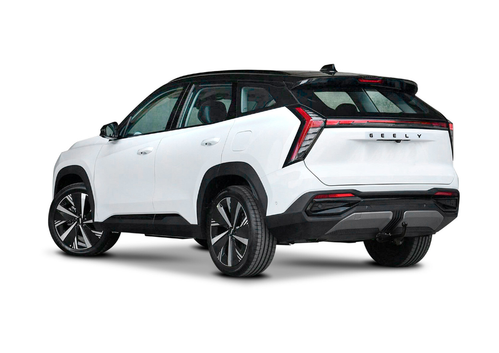 Фаркоп c электрикой Smart для Geely Atlas II поколение 2023-н.в., рынок РФ, шар A, 1200/75 кг, F.1915.001